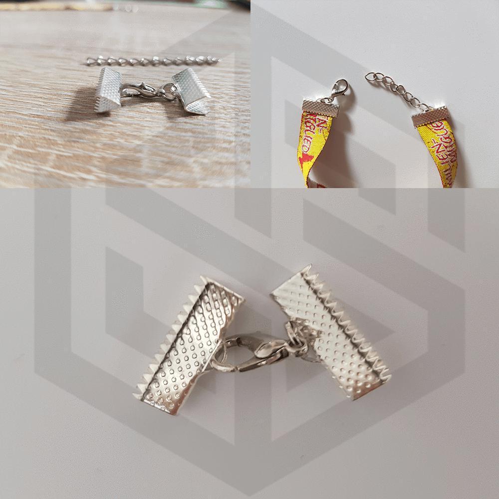 Festivalbändchen Verschluss mit optionaler Kette