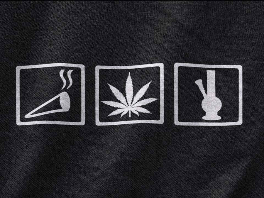 Smoke All Day T-Shirt für Kiffer 420