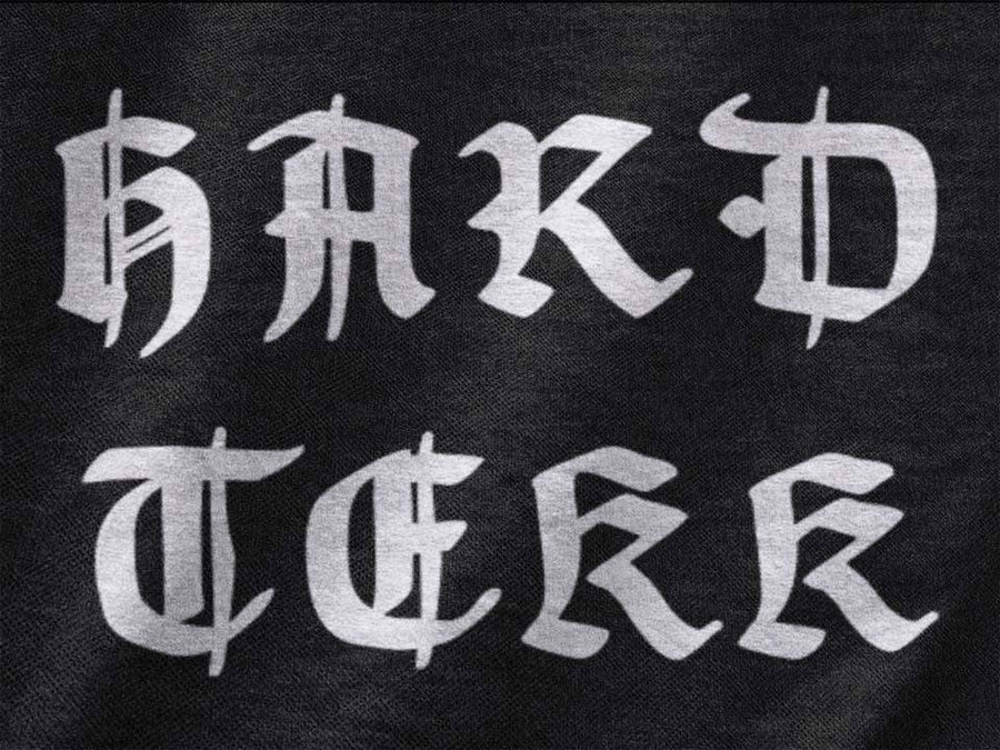 Old Hard Tekk Hardtekk Motiv auf T-Shirts und Hoodies
