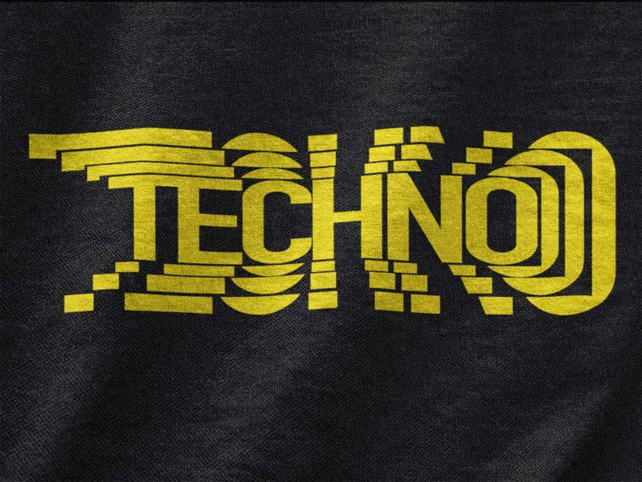 Yellow Techno Complex T-Shirt