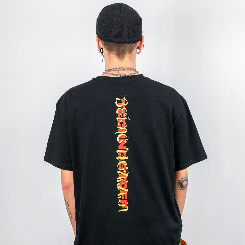 Being Human 'Stripe' T-Shirt (unisex, black)