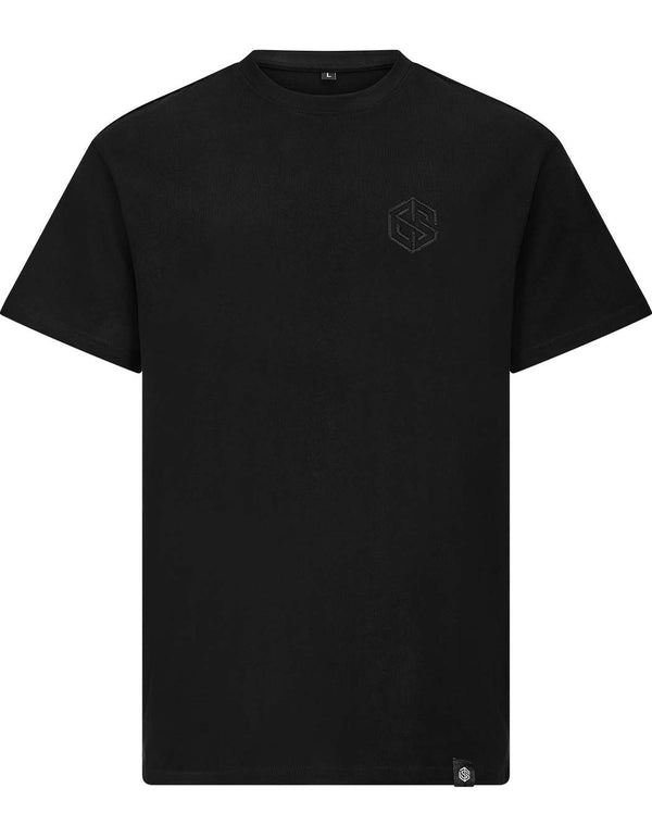LIMITED Embroidery T-Shirt (gratis ab 100 € Bestellwert) (unisex, schwarz)
