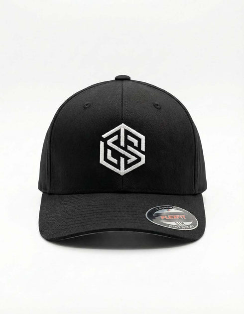 Technostoff Logo Flexfit 5-Panel Cap (black)