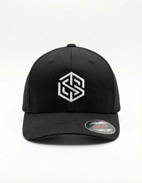 Technostoff Logo Flexfit 5-Panel Cap (black)