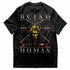 Being Human oversized oder regular T-Shirt von hinten in schwarz von Technostoff