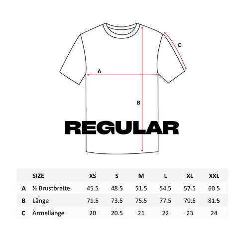 Stof in de buurt van T-shirt (Unisex, Zwart)