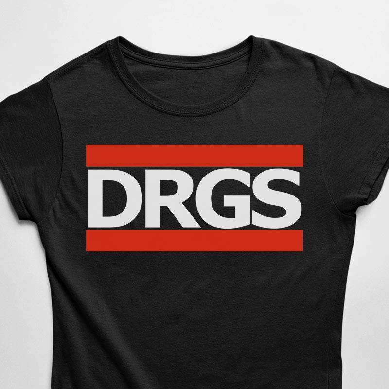 DRGS / Drugs T-Shirt (nero o bianco / donna)