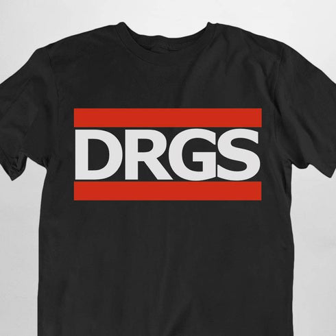 DRGS T-Shirt in schwarz für Männer