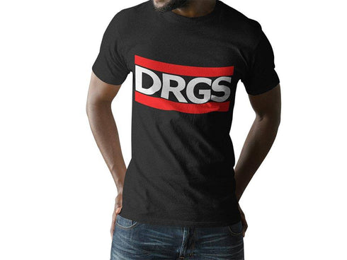 DRGS T-Shirt in schwarz für Männer