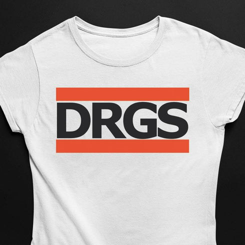 DRGS T-Shirt in weiß für Frauen