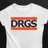 DRGS T-Shirt in weiß für Frauen