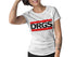 DRGS T-Shirt in weiß für Frauen