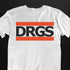 DRGS T-Shirt in weiß für Männer