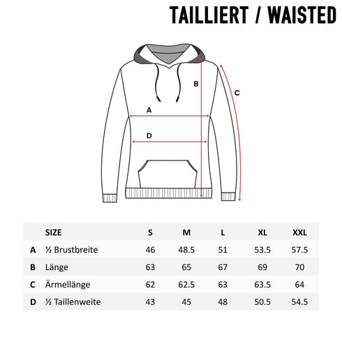 Technostoff Kwadratowa bluza z kapturem Premium (dla kobiet i unisex)