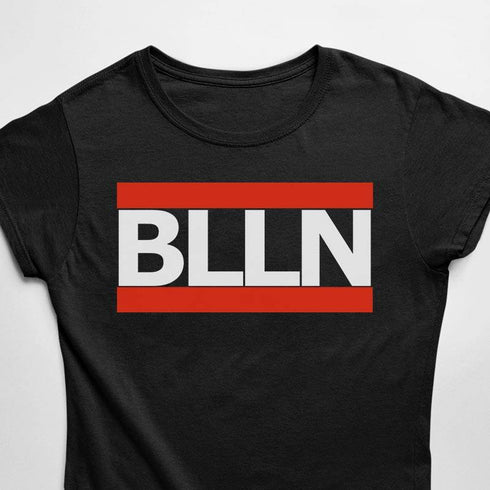 BLLN Ballern T-Shirt für Frauen in schwarz