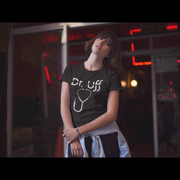 Dr. Uff T-Shirt schwarz Frauen