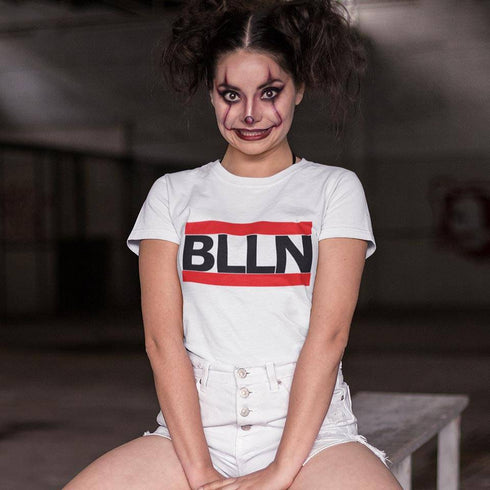 BLLN Ballern T-Shirt für Frauen in weiß