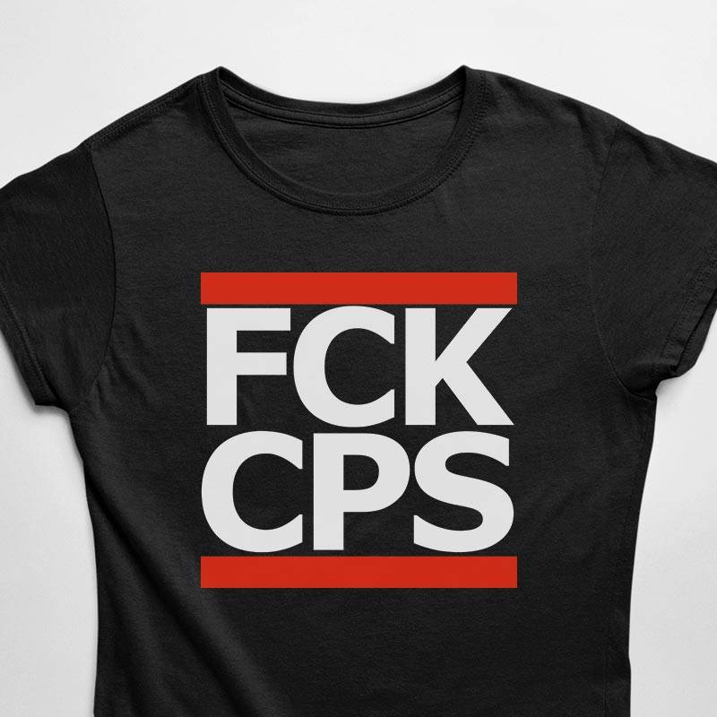 FCK CPS / F*ck Cops T-Shirt (nero o bianco / donna)