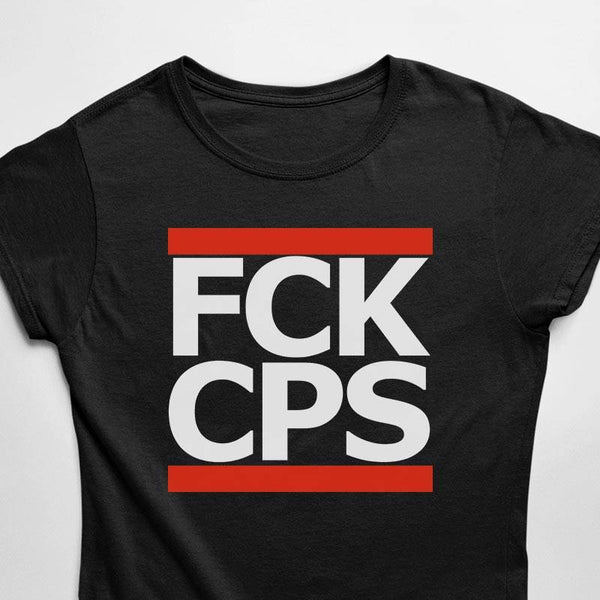 FCK CPS Fuck Cops T-Shirt in schwarz ACAB
