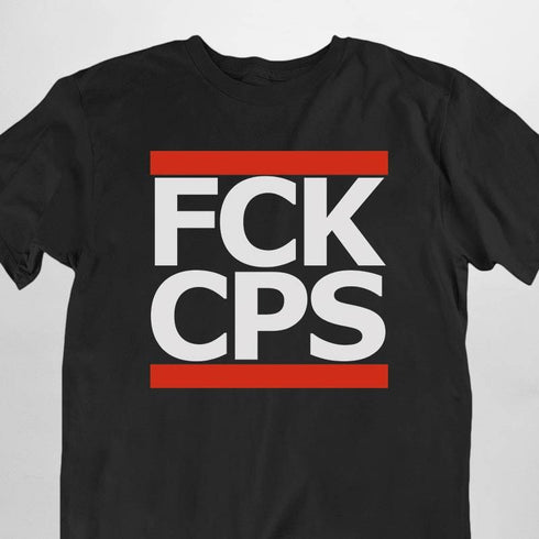 FCK CPS Fuck Cops T-Shirt in schwarz ACAB für Männer