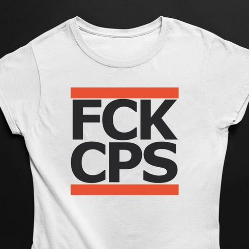 FCK CPS Fuck Cops T-Shirt in weiß ACAB