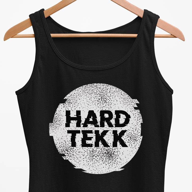 Hardtekk Circle Tank Top (nero) | TECHNOSTOFF