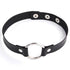Choker Raver Halsband mit Ring
