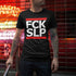schwarzes FCK SLP T-Shirt