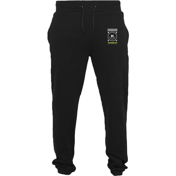 Minimalism Techno Joggingshose für Raver von vorne