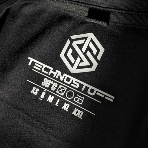 Technostoff Neckprint in Raver T-Shirt