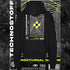 Nocturnal Nature Techno Hoodie von hinten