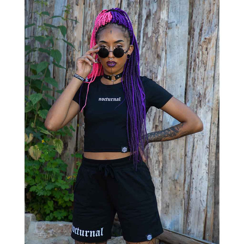 Nocturnal Crop Top (Ladies)