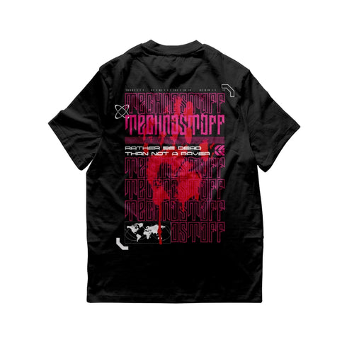 Technostoff Halloween Special Bloody Hand Oversized T-Shirt