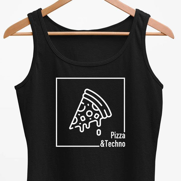 Pizza & Techno Tank Top