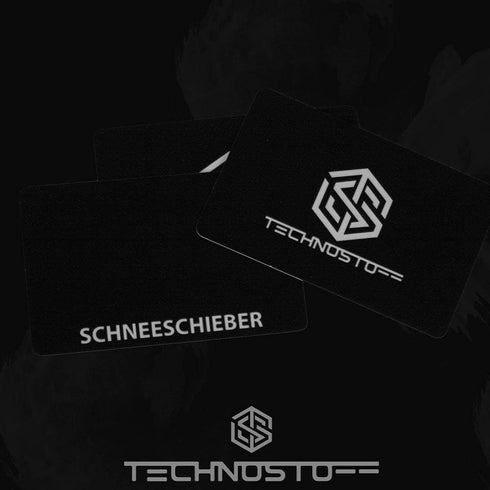 Schneeschieber Hackkarte Ziehkarte