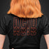 Acid Techno T-Shirt für Frauen in schwarz