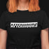 Afterhours Rave Festival T-Shirt für Techno Frauen in schwarz