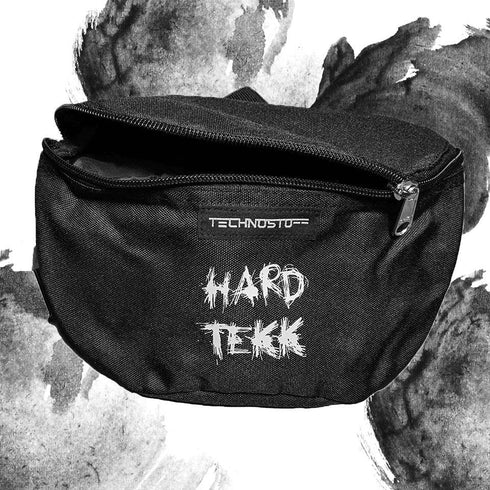 Scratched Hardtekk Bauchtasche