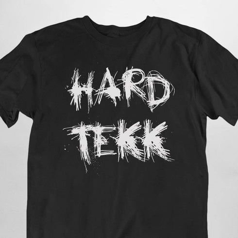 Scratched Hardtekk T-Shirt für Männer