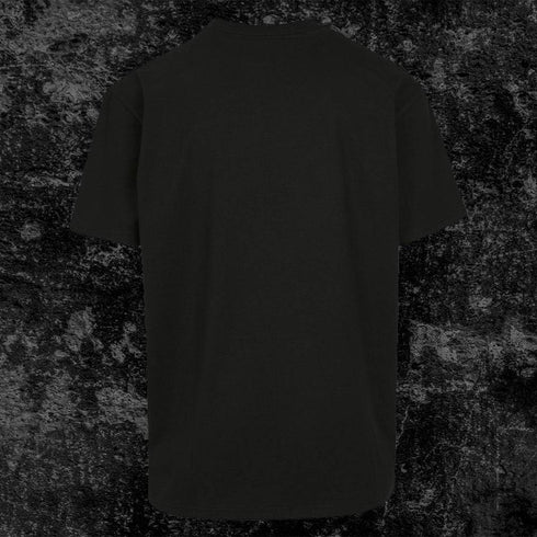 Signature Techno Oversize T-Shirt von hinten