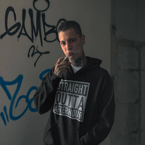 Straight Outta Afterhour Hoodie unisex