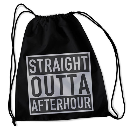 Straight Outta Afterhour Turnbeutel für Festival, Raves und Afterhour