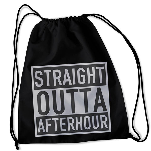 Straight Outta Afterhour Turnbeutel für Festival, Raves und Afterhour