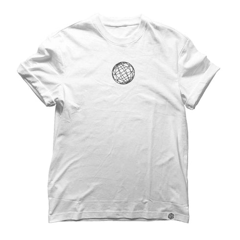 Take Me To The Afterhour regular T-Shirt in weiß von vorne, für Raver und Techno Fans