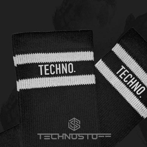 Techno Festival Socken für Frauen und Männer