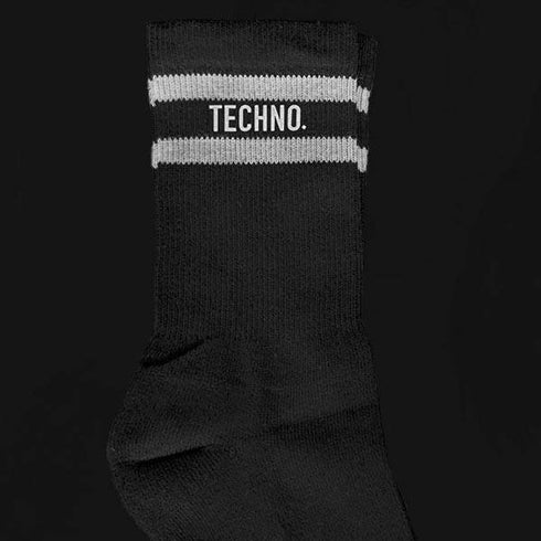 Techno Rave Socken für Frauen und Männer