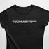 Schwarzes Techno Festival T-Shirt