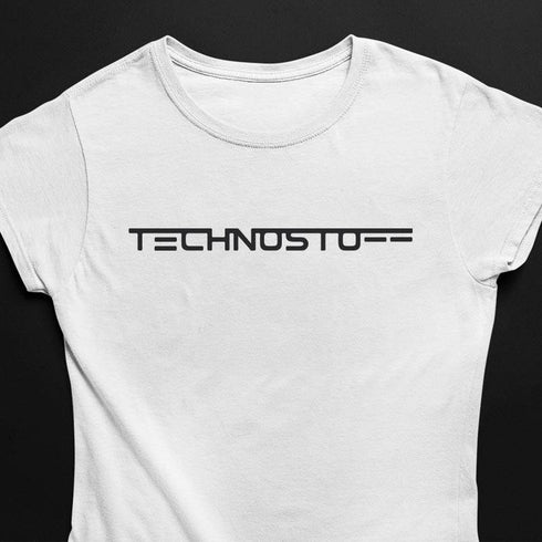 Weißes Techno Festival T-Shirt