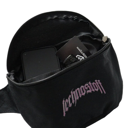 Technostoff Firehand Hip Bag Bauchtasche in schwarz und vorne offen
