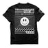 Technostoff Virtual Rave regular T-Shirt von hinten in schwarz